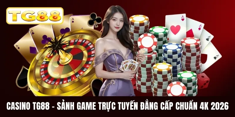 Casino TG88 - Sảnh Game Trực Tuyến Đẳng Cấp Chuẩn 4K 2026